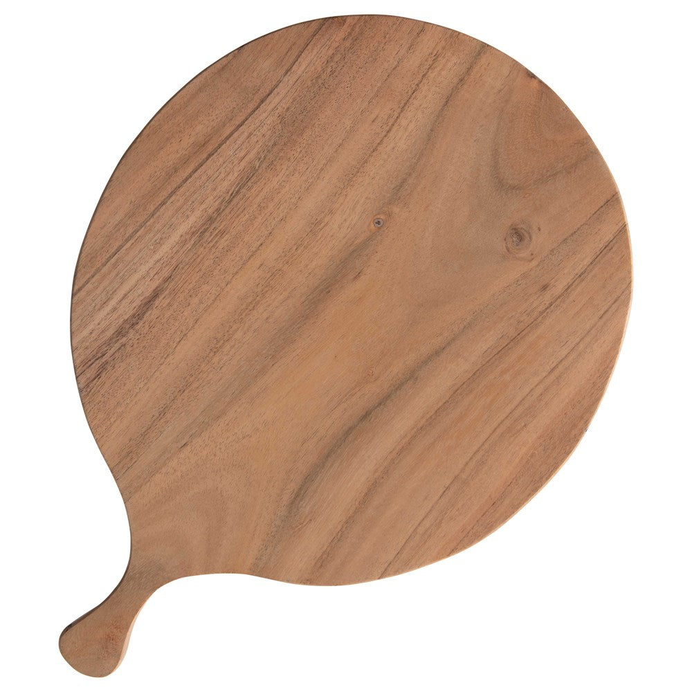 Acacia Wood Cheese/Cutting Board w/ Handle