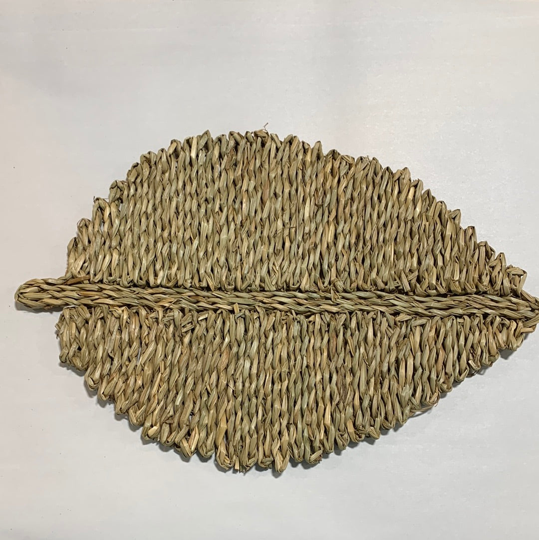 Seagrass Shaped Placemat