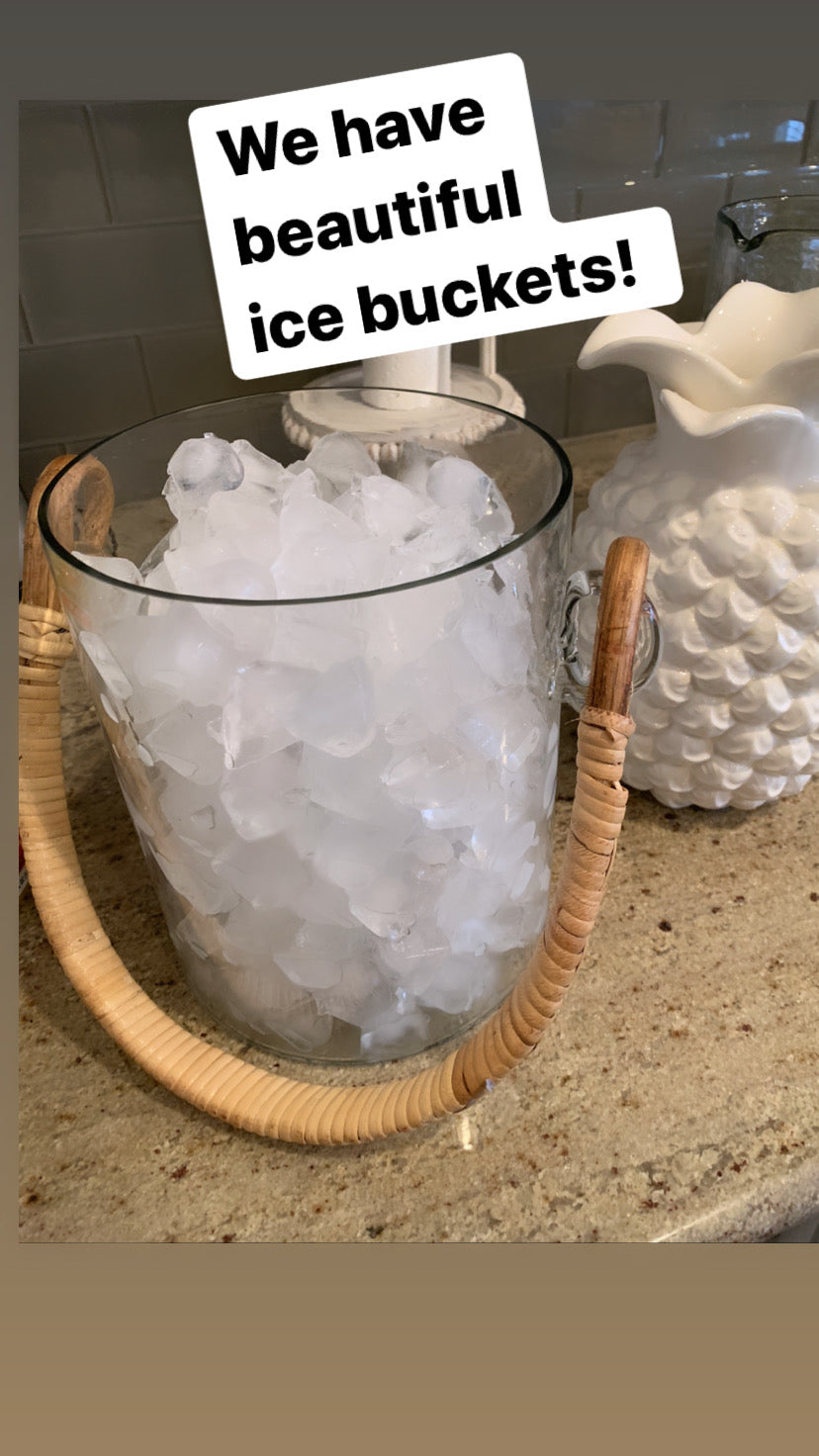 Aspen Glass Ice Bucket